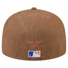 Load image into Gallery viewer, 59Fifty Houston Astros New Era Logo Scribble Fitted Hat - Gray UV
