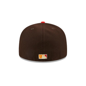 59Fifty Houston Astros Elements 2-Tone Brown/Red - Gray UV