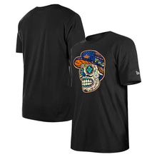 Load image into Gallery viewer, Houston Astros New Era Sugar Skull T-Shirt - Black
