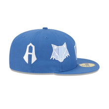 Load image into Gallery viewer, 59Fifty New Era Liga MX Atlas Futbol Club Indigo - Gray UV

