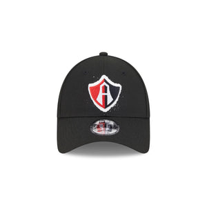 Liga MX 9Forty Snapback Spray Paint Atlas F.C. Black - Red UV