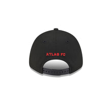 Load image into Gallery viewer, Liga MX 9Forty Snapback Spray Paint Atlas F.C. Black - Red UV

