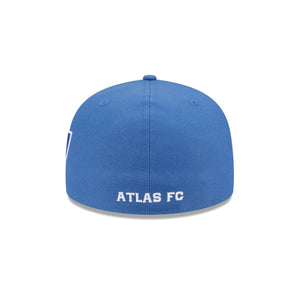 59Fifty New Era Liga MX Atlas Futbol Club Indigo - Gray UV