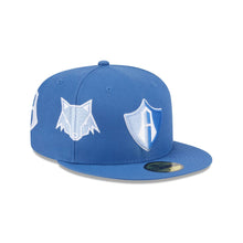 Load image into Gallery viewer, 59Fifty New Era Liga MX Atlas Futbol Club Indigo - Gray UV
