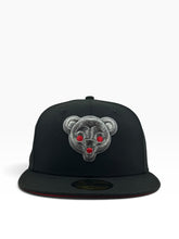Load image into Gallery viewer, 59Fifty Chicago Cubs Wrigley Field Patch Black - Red UV
