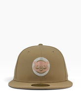 Load image into Gallery viewer, [Camel Cubs 2.0] 59Fifty Chicago Cubs 'Be Alert' Camel - Pink UV

