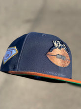 Load image into Gallery viewer, [DIAMOND IN THE ROUGH BEARS] 59Fifty Chicago Bears 75th Anniversary 2T Oceanside/Rust Orange - Green UV
