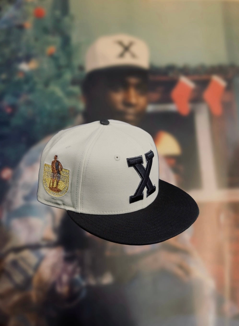 59Fifty Cuban X Giants Negro League 100th Anniversary 2T Chrome/Black - Grey UV