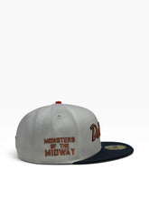 Load image into Gallery viewer, [DA BEARS] 59Fifty Chicago Bears Super Fan White/Navy - Green UV
