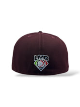 Load image into Gallery viewer, 59Fifty Guerreros de Oaxaca Liga Mexicana Maroon - Grey UV

