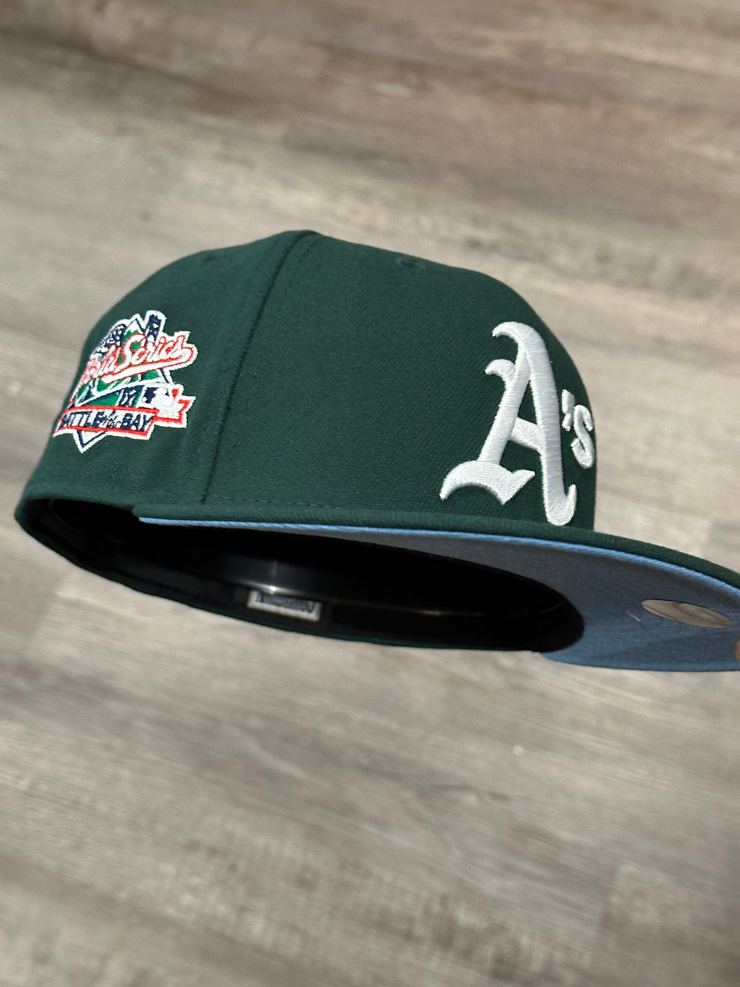 59Fifty Oakland Athletics 1989 Battle of the Bay Dark Geeen - Icy UV