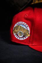 Load image into Gallery viewer, 59Fifty NHL Chicago Blackhawks Chicago Stadium [Scarlet] - Grey UV
