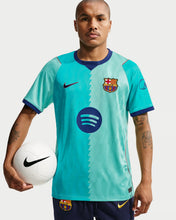 Load image into Gallery viewer, Nike 2026/2027 F.C Barcelona 3rd Kit Men's Dri-Fit Replica Soccer Jersey - Teal/Green
