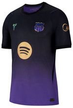 Load image into Gallery viewer, Nike 2026/2027 F.C Barcelona Away Men's Dri-Fit Replica Soccer Jersey - Black/Purple

