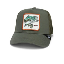 Load image into Gallery viewer, [BASS] - Goorin Bros &quot;Gone Fishin&quot; Adjustable Trucker Hat
