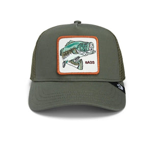 [BASS] - Goorin Bros "Gone Fishin" Adjustable Trucker Hat
