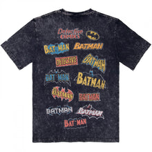 Load image into Gallery viewer, Men&#39;s New Era X DC Batman Logo Collection T-Shirt - Black
