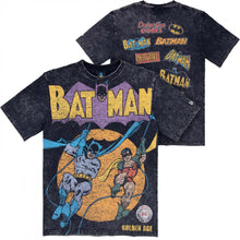 Load image into Gallery viewer, Men&#39;s New Era X DC Batman Logo Collection T-Shirt - Black
