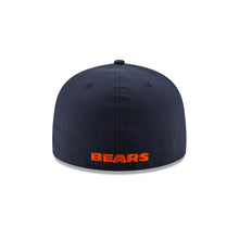 Load image into Gallery viewer, 59Fifty New Era Chicago Bears Basic Navy Fitted Hat - Grey UV
