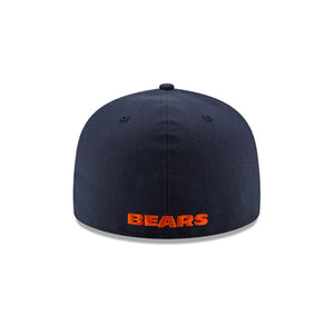 59Fifty New Era Chicago Bears Basic Navy Fitted Hat - Grey UV