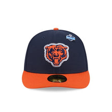 Load image into Gallery viewer, 59Fifty Chicago Bears 2T 2026 NFL Draft Pre Curved Fitted Hat - Gray UV
