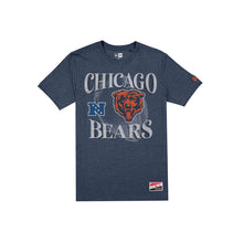 Load image into Gallery viewer, Men's New Era Chicago Bears Retro Throwback Statement T-Shirt - Navy
