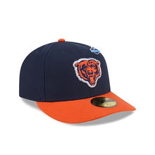 Load image into Gallery viewer, 59Fifty Chicago Bears 2T 2026 NFL Draft Pre Curved Fitted Hat - Gray UV

