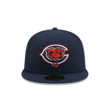 Load image into Gallery viewer, 59Fifty New Era Chicago Bears Deceptor Navy Fitted Hat - Gray UV
