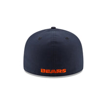 Load image into Gallery viewer, 59Fifty New Era Chicago Bears &quot;C&quot; Logo Basic Navy Fitted Hat - Grey UV
