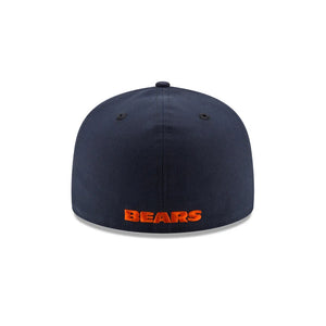 59Fifty New Era Chicago Bears "C" Logo Basic Navy Fitted Hat - Grey UV