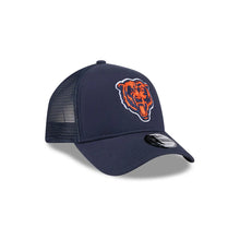 Load image into Gallery viewer, 9Forty A-Frame Adjustable Snapback NFL Chicago Bears Trucker Navy - Navy UV
