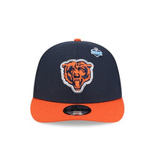 Load image into Gallery viewer, 9Fifty Snapback Chicago Bears Navy 2T 2026 NFL Draft Pre Curved Adjustable Hat - Gray UV
