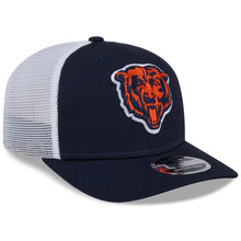 Load image into Gallery viewer, 9Seventy Adjustable Stretch Snap NFL Chicago Bears Trucker Navy/White - Grey UV
