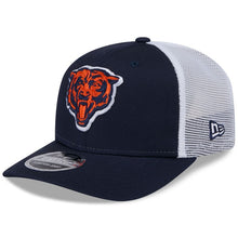 Load image into Gallery viewer, 9Seventy Adjustable Stretch Snap NFL Chicago Bears Trucker Navy/White - Grey UV
