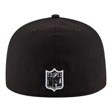 Load image into Gallery viewer, 59Fifty New Era Chicago Bears Basic Black/White Fitted Hat - Gray UV
