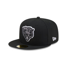 Load image into Gallery viewer, 59Fifty New Era NFL Basic Chicago Bears Fitted Hat Black - Grey UV
