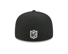 Load image into Gallery viewer, 59Fifty New Era Chicago Bears "Tri-Hit" Black/White Fitted Hat - Gray UV
