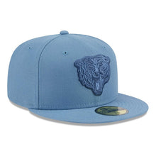 Load image into Gallery viewer, 59Fifty New Era Chicago Bears Color Pack Fitted Hat Blue - Grey UV
