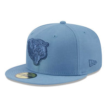 Load image into Gallery viewer, 59Fifty New Era Chicago Bears Color Pack Fitted Hat Blue - Grey UV
