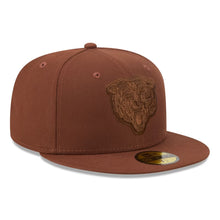 Load image into Gallery viewer, 59Fifty New Era Chicago Bears Color Pack Fitted Hat Brown - Grey UV
