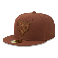 Load image into Gallery viewer, 59Fifty New Era Chicago Bears Color Pack Fitted Hat Brown - Grey UV
