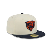 Load image into Gallery viewer, 59Fifty New Era NFL Basic Chicago Bears Fitted Hat Chrome/Navy - Grey UV
