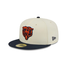 Load image into Gallery viewer, 59Fifty New Era NFL Basic Chicago Bears Fitted Hat Chrome/Navy - Grey UV
