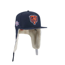 Load image into Gallery viewer, 59Fifty New Era Chicago Bears Dog Ears Fitted Hat Navy - Gray UV
