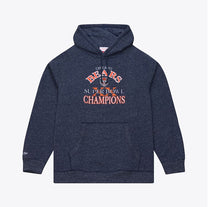 Load image into Gallery viewer, Men's Mitchell and Ness Chicago Bears 1985 Super Bowl Champions Winning Streak Hoodie - Navy
