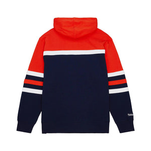 Men's Mitchell & Ness Chicago Bears Navy/Orange Head Coach Hoodie
