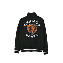 Load image into Gallery viewer, New Era Men's Throwback Nylon Chicago Bears Jacket - Black
