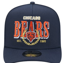 Load image into Gallery viewer, 9Fifty A-Frame Snapback Chicago Bears [Laurel] Navy  - Grey UV
