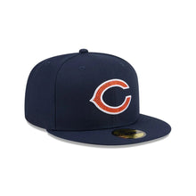 Load image into Gallery viewer, 59Fifty New Era Rhinestone Chicago Bears Navy - Grey UV
