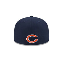 Load image into Gallery viewer, 59Fifty New Era Rhinestone Chicago Bears Navy - Grey UV
